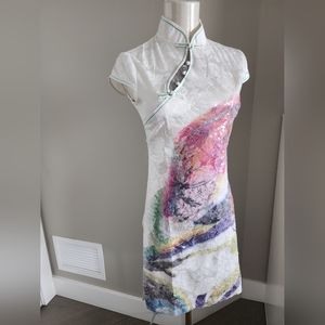 Chinese Traditional QiPao, short length